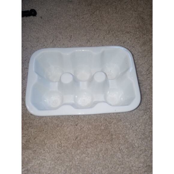 Glass Egg Holder 6 Count - Picture 1 of 2